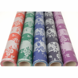 Colored for GIFT packing paper _Flower patterns_